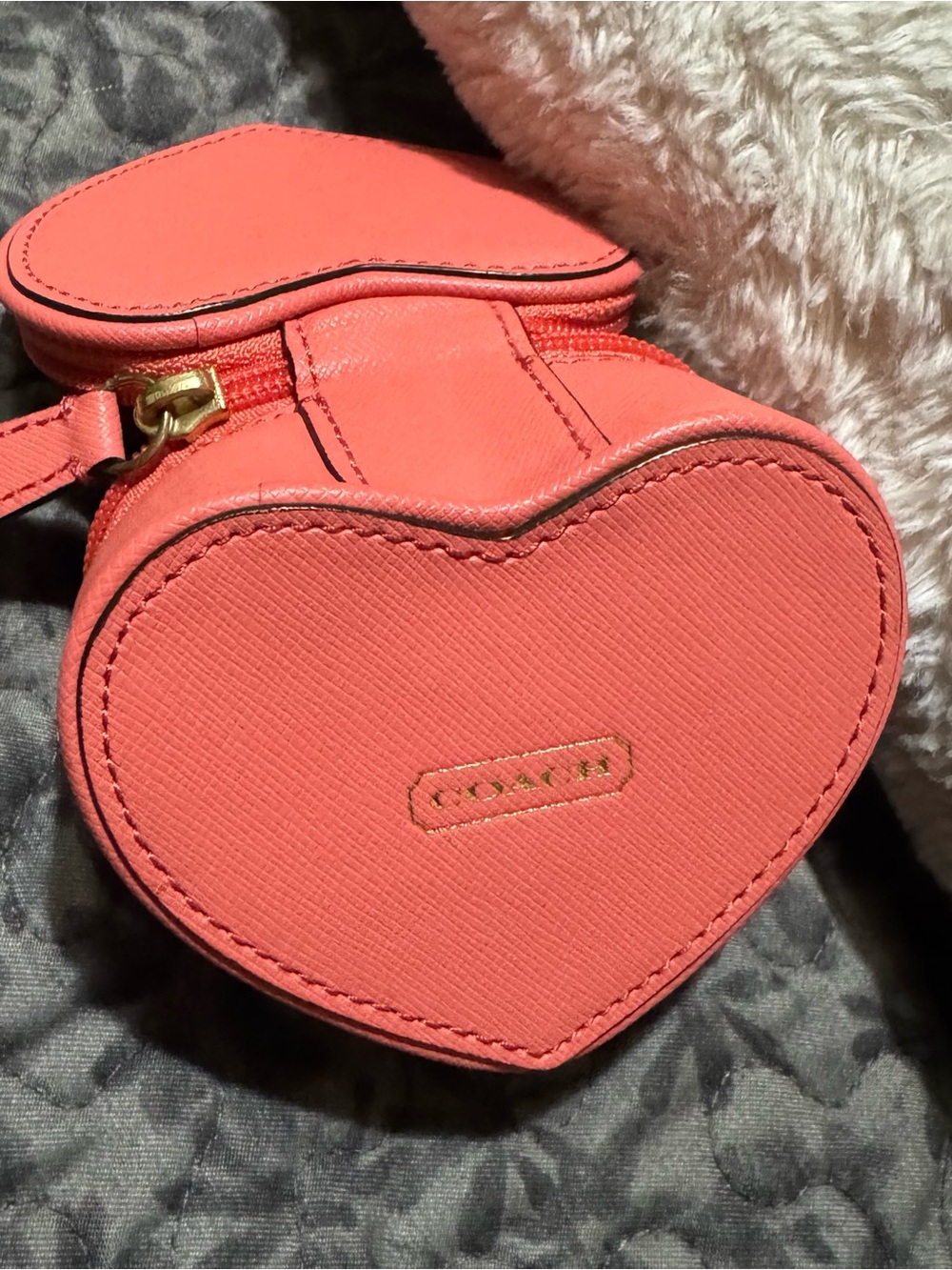 Coach Coral Accessory Case